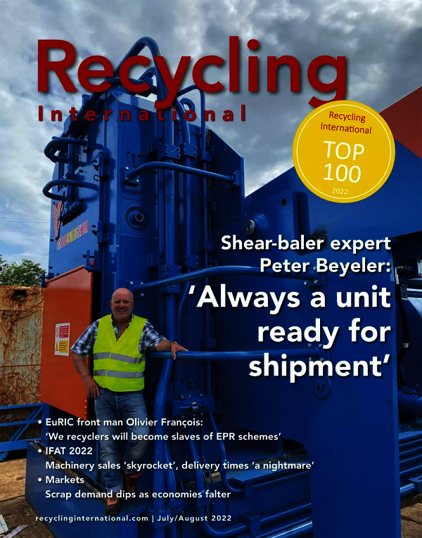Recycling International Cover